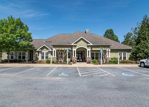 Pet-Friendly Apartments in Opelika, AL – The Crossings of Opelika - exterior view of leasing office