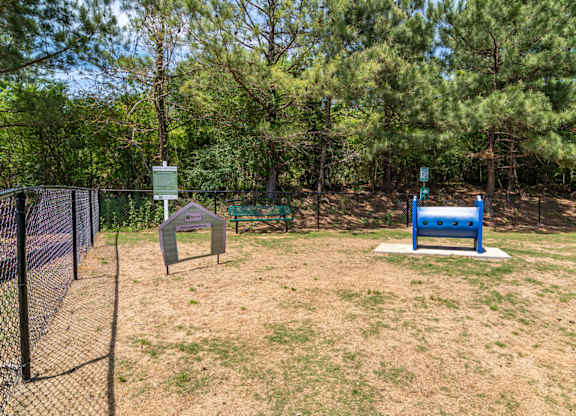 our apartments have a dog park with a playground