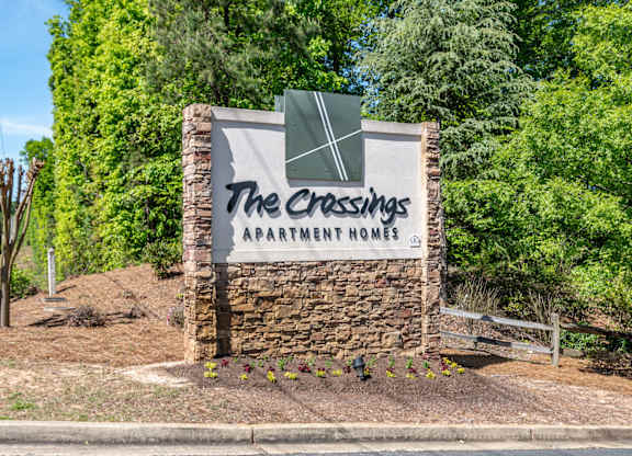 Opelika, AL Apartments – The Crossings of Opelika - monument sign for community