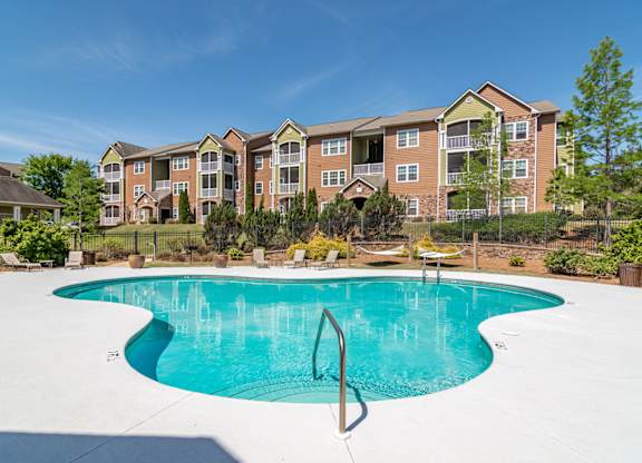 Pet-Friendly Apartments in Opelika, AL – The Crossings of Opelika - resort style swimming pool.