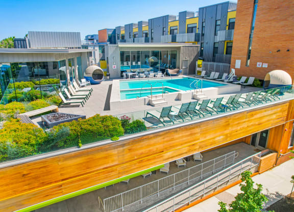 a view of the pool at residence inn by marriott rocklin roseville or nearby