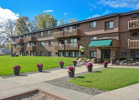 Exterior of Uppertown Apartments