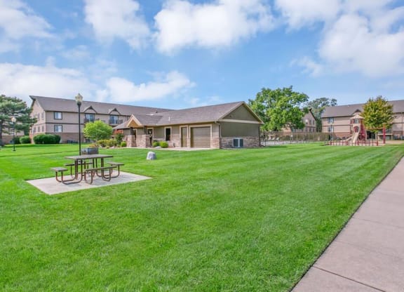 Morgans Landing apartments landscpaing