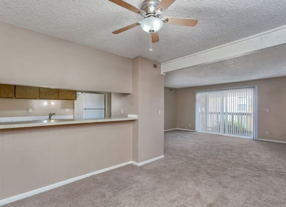 ceiling fans in Wichita KS apartment