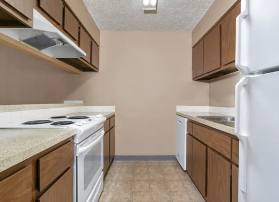 Kitchen at Eastgate Apartments