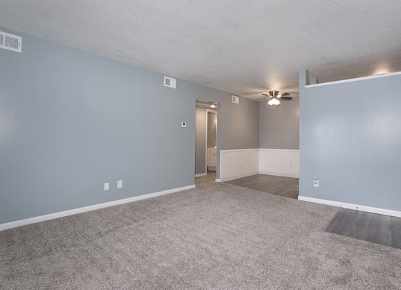 Living room at Indian Hills Apartments