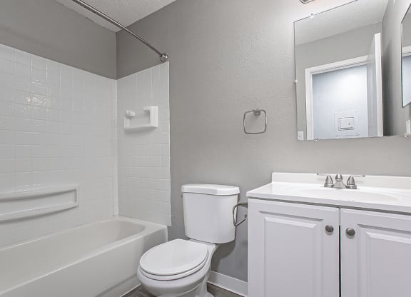 apartment with Modern Bathroom