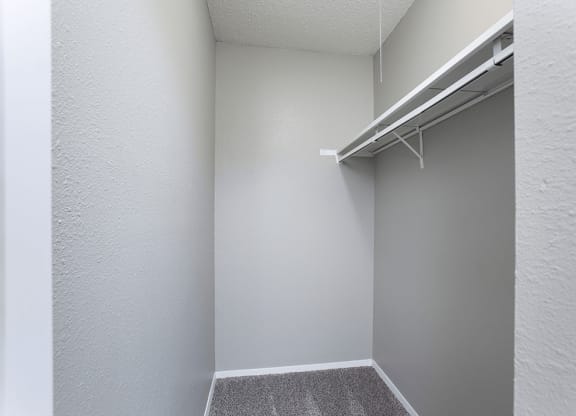 apartment with walk-in closet