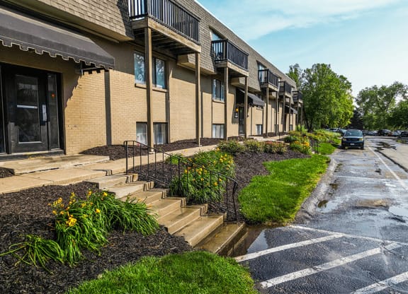 our apartments offer a parking lot for your car