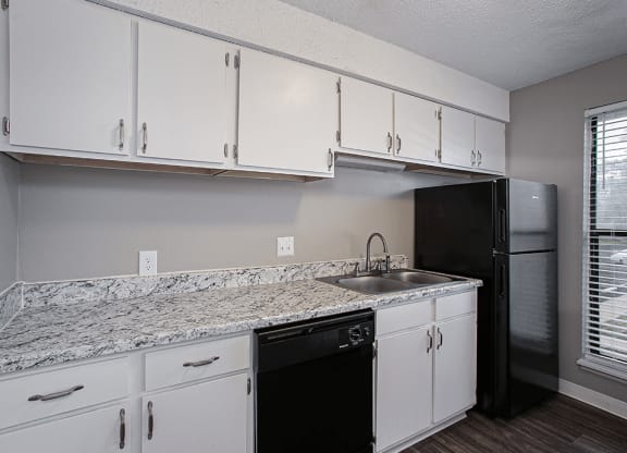 kitchen with storage space