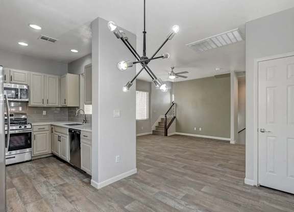 Modern Kitchen at Habitat @ DTLV, Las Vegas, Nevada