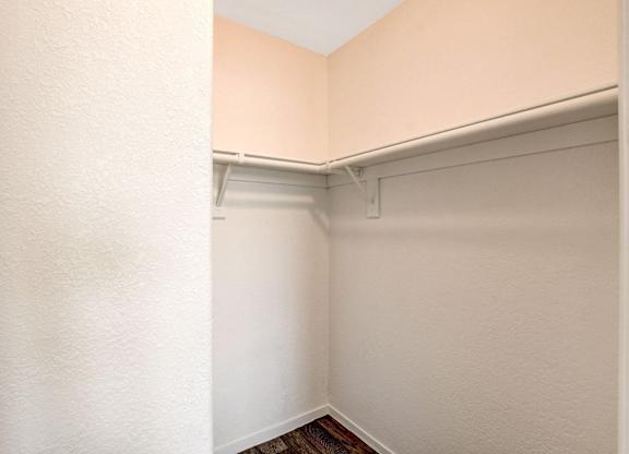 Closet View at The 95 Apartments, Las Vegas, NV