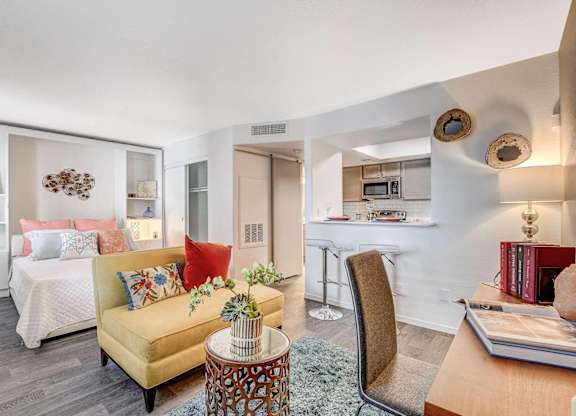 Studio Bedroom at The 95 Apartments, Nevada