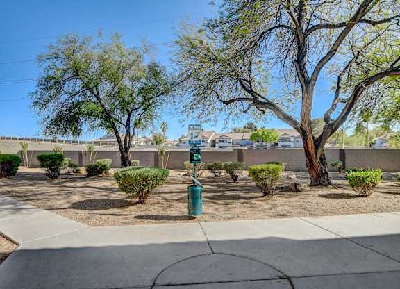 Sidewalk at The 95 Apartments, Las Vegas, Nevada