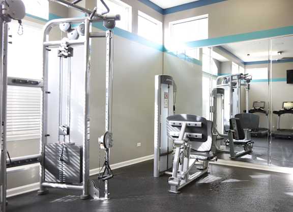 24 HR Fitness Center1 at Landings at Amhurst Lake Apartments, Waukegan, IL, 60085