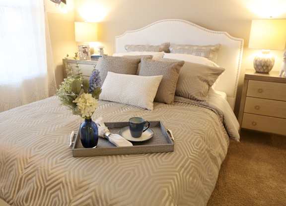 Large Bedrooms at Landings at Amhurst Lake Apartments, Illinois