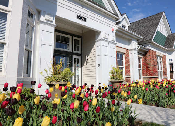 Elegant Exterior View Of Property at Bristol Station, Naperville, Illinois