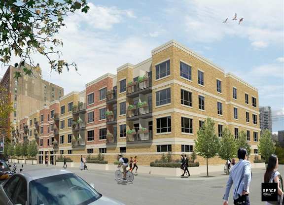 Building  at Wells Place Apartments, Chicago, 60607