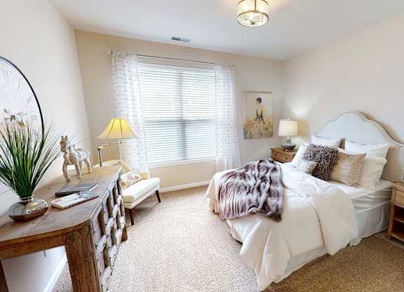 Large Bedrooms with Walk In Closets at Bristol Station, Naperville