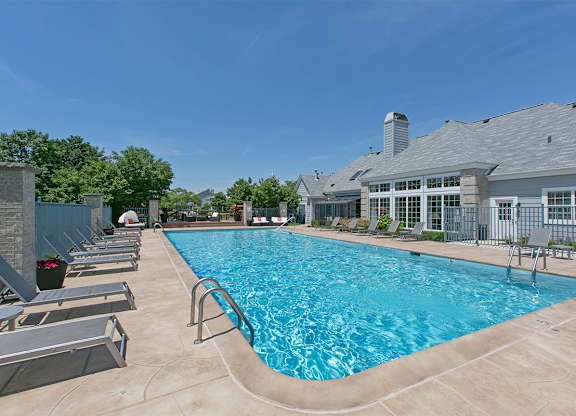 Swimming at Brookdale Lakes, Naperville, IL