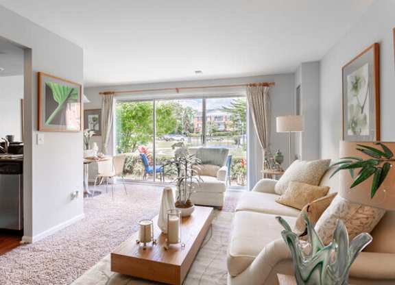 Expansive Patios at Versailles on the Lakes Oakbrook*, Illinois, 60181