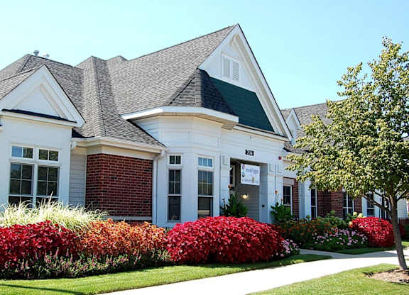 Clubhouse Exterior at Bristol Station, Naperville, IL, 60563