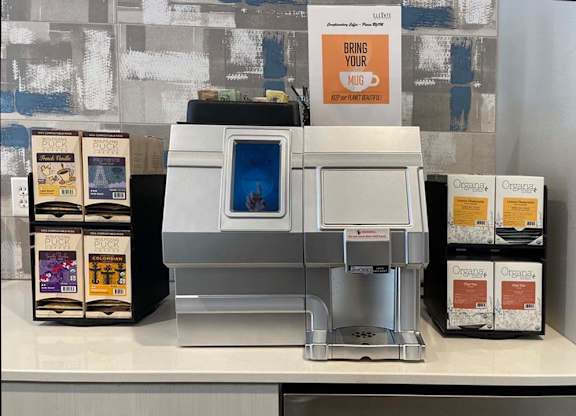 Coffee Station at Elevate Apartments, Madison, WI