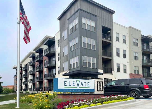 Front Exterior at Elevate Apartments, Madison