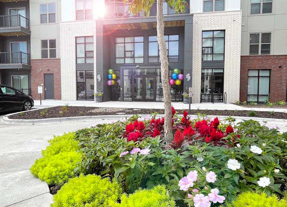 Front Entry at Elevate Apartments, Madison, 53718