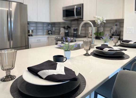 Eat In Kitchen at Elevate Apartments, Madison, Wisconsin