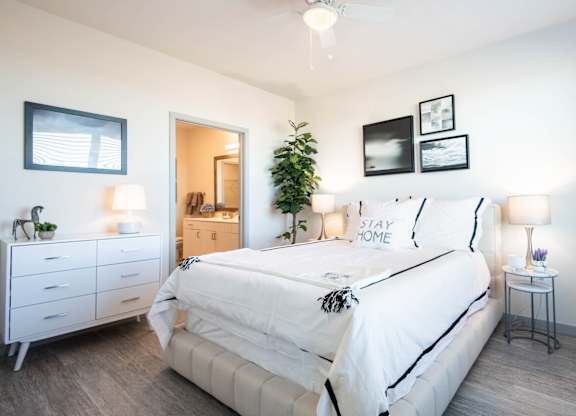 Spacious Bedroom at Elevate Apartments, Madison, WI, 53718