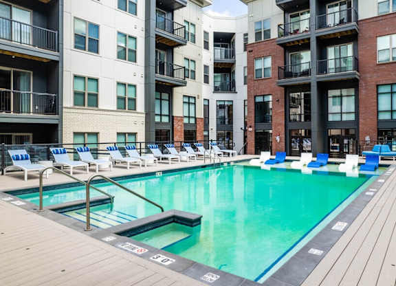 Sparkling Pool at Elevate Apartments, Madison, WI, 53718