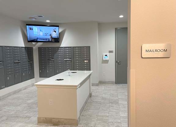 Mailroom at 42 Hundred On The Lake, Wisconsin, 53235