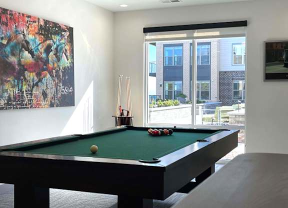 Enjoy the pool table at 42 Hundred On The Lake, St Francis, 53235