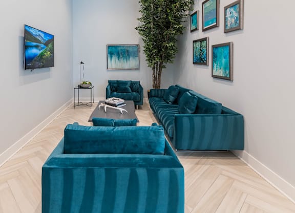 Lobby view at The Residences of Wilmette, Wilmette, IL, 60091