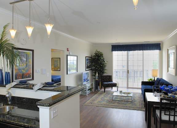 Living Room at Regency Place, Oakbrook Terrace, Illinois