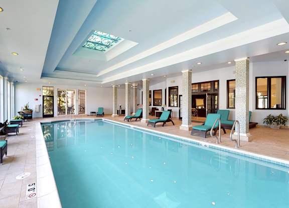 Indoor Pool Open Year Round at Regency Place, Oakbrook Terrace at Regency Place, Illinois