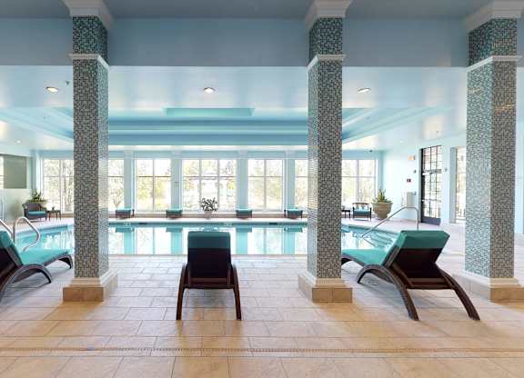 Indoor Pool w Views at Regency Place, Oakbrook Terrace, 60181