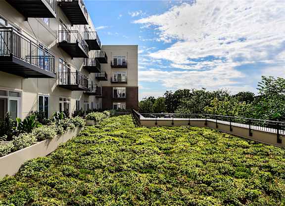 Green Roof at The Residences of Wilmette, Wilmette, Illinois