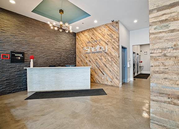 Lobby at The Shelby, Chicago, IL, 60616