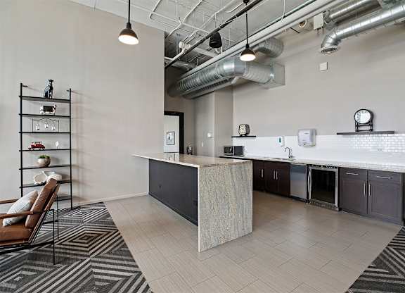 Kitchen at The Shelby, Chicago, Illinois