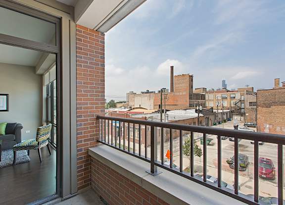 Balcony at The Shelby, Chicago, Illinois