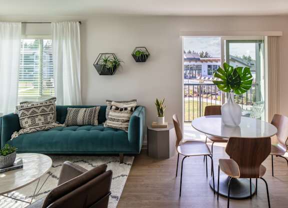 glacier run two bedroom living area