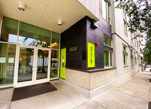 Boxcar entrance