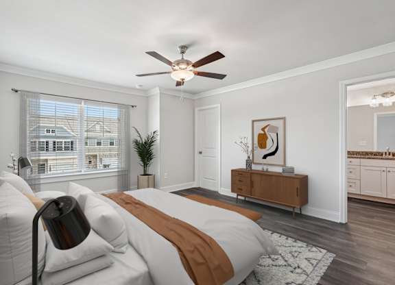 Second view of the bedroom