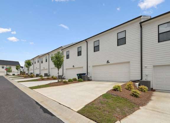 Exterior shot of the Bartow townhome