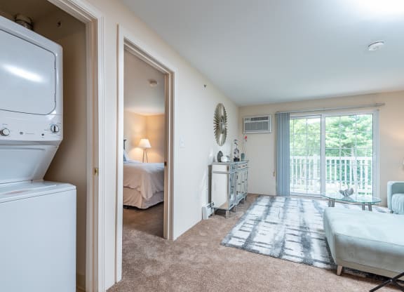 Two bedroom with laundry units