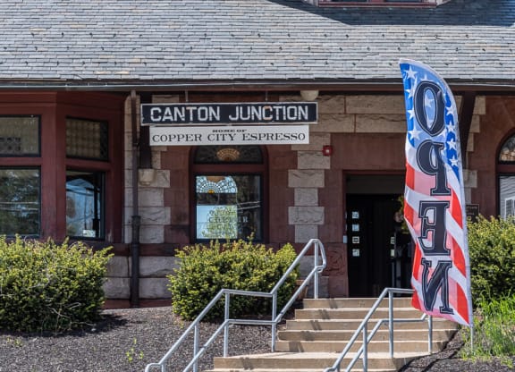 Canton Station Junction Commuter Rail Station near Millside Accessible