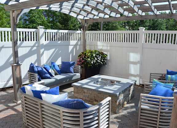 Cabana fireplace fire pit