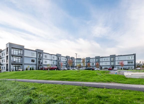 Millside apartments in canton from front exterior